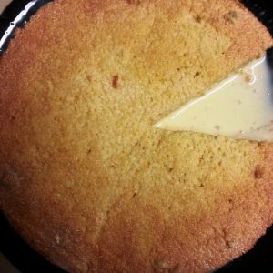 tres leches cake cut